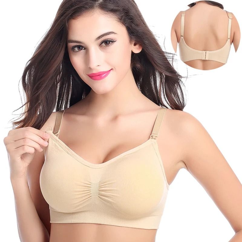Wirefree Nursing Bra for Breastfeeding Mothers – 1 or 3 Piece Set