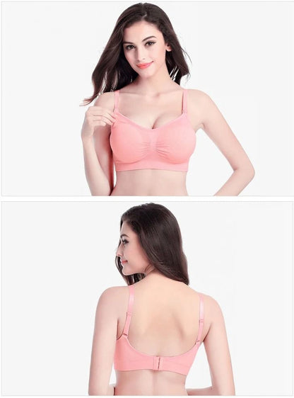 Wirefree Nursing Bra For Breastfeeding Mothers  1 Or 3 Piece Set 5