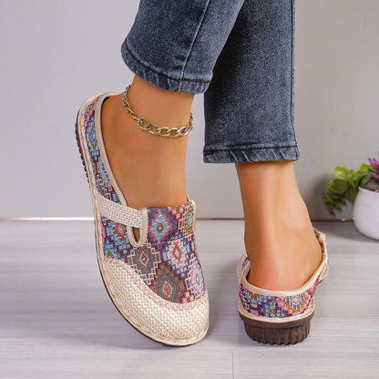 Womens Lightweight Summer Slip On Mules 2