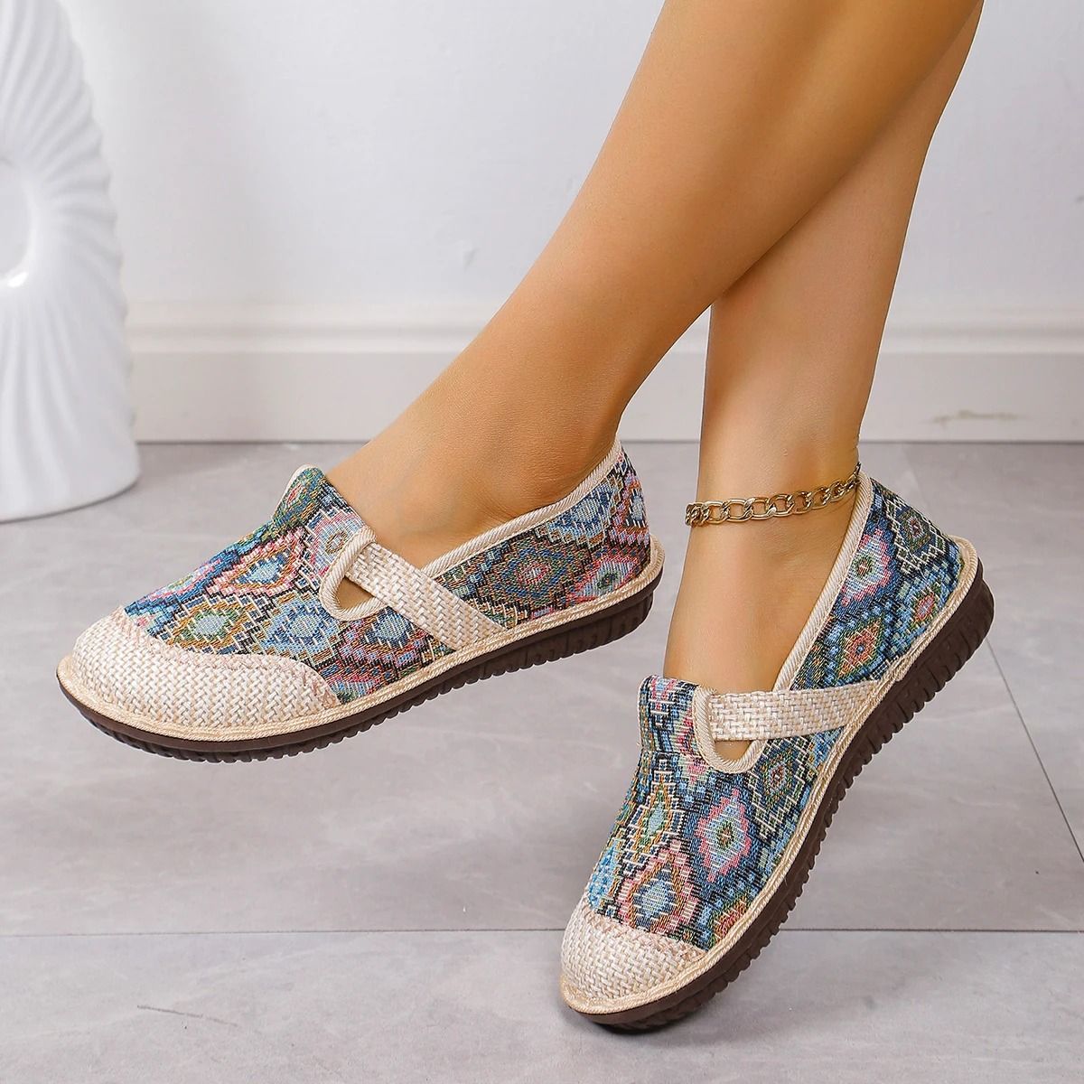 Womens Lightweight Summer Slip On Mules 6