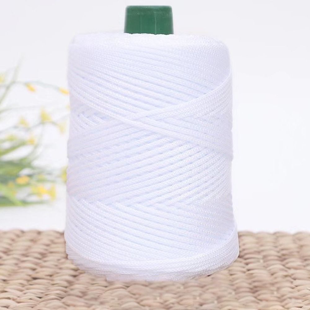3mm Handmade Ice Rope Thread, Crochet Yarn for DIY Hook Cushion, Knitted Bag, Summer Hat Woven Shoes, Durable Hand Yarn