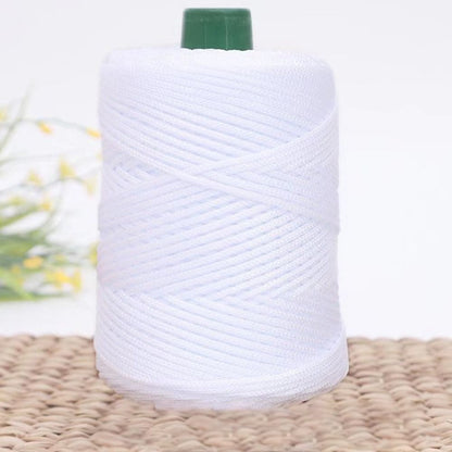 3mm Handmade Ice Rope Thread, Crochet Yarn for DIY Hook Cushion, Knitted Bag, Summer Hat Woven Shoes, Durable Hand Yarn