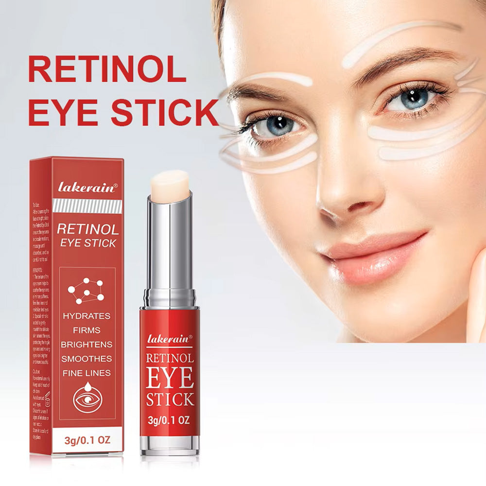 Retinol Eye Cream Lightening, Dark Circles Firming Skin, Instant Eye Repair Serum Stick for Women, Eye Treatment for Her