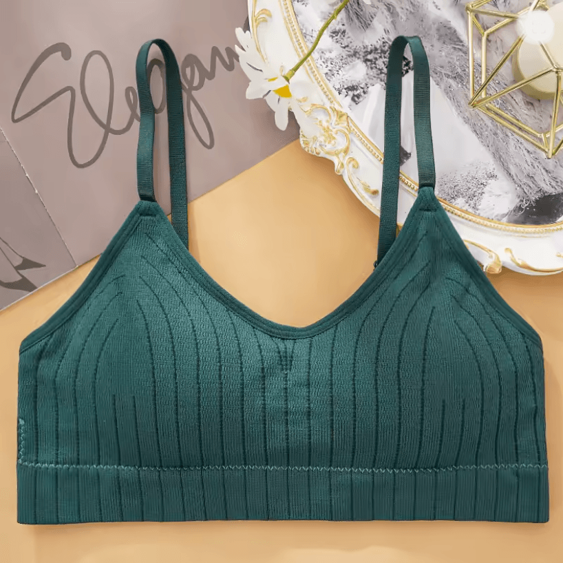 Seamless Padded Wireless Bralette For Women Breathable Comfort Sleep And Lounge Bra 8