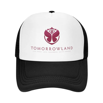 Tomorrowland Adult Cowboy Cap, Adjustable Mesh Baseball Hat, Fashion Summer Hip Hop Cap for Men Women Unisex Style
