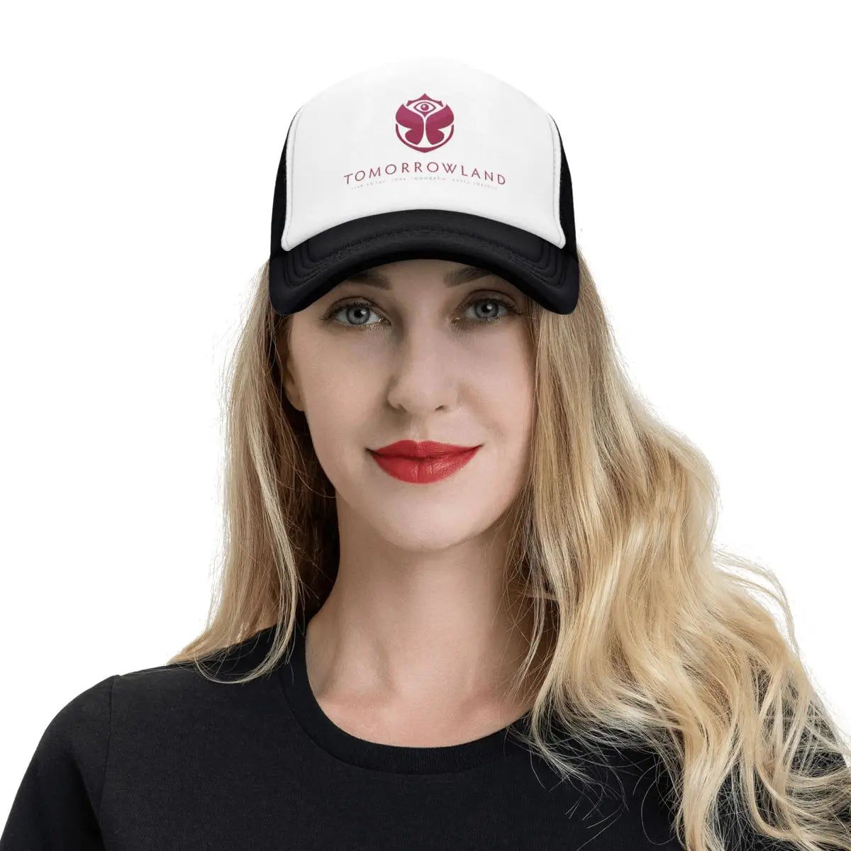 Tomorrowland Adult Cowboy Cap, Adjustable Mesh Baseball Hat, Fashion Summer Hip Hop Cap for Men Women Unisex Style