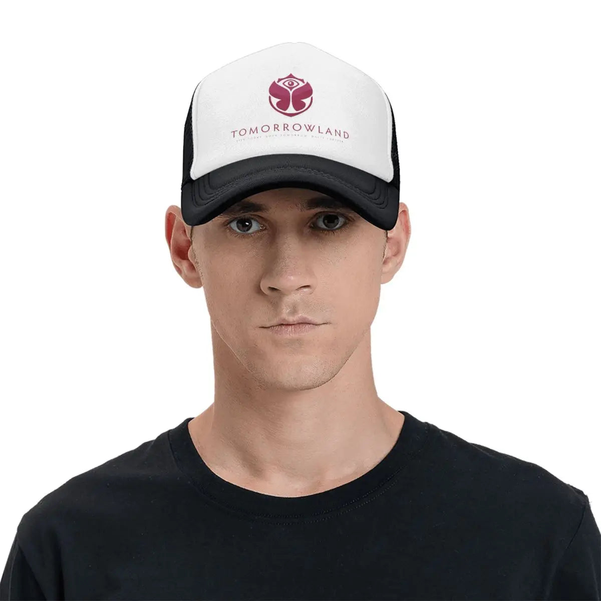 Tomorrowland Adult Cowboy Cap, Adjustable Mesh Baseball Hat, Fashion Summer Hip Hop Cap for Men Women Unisex Style
