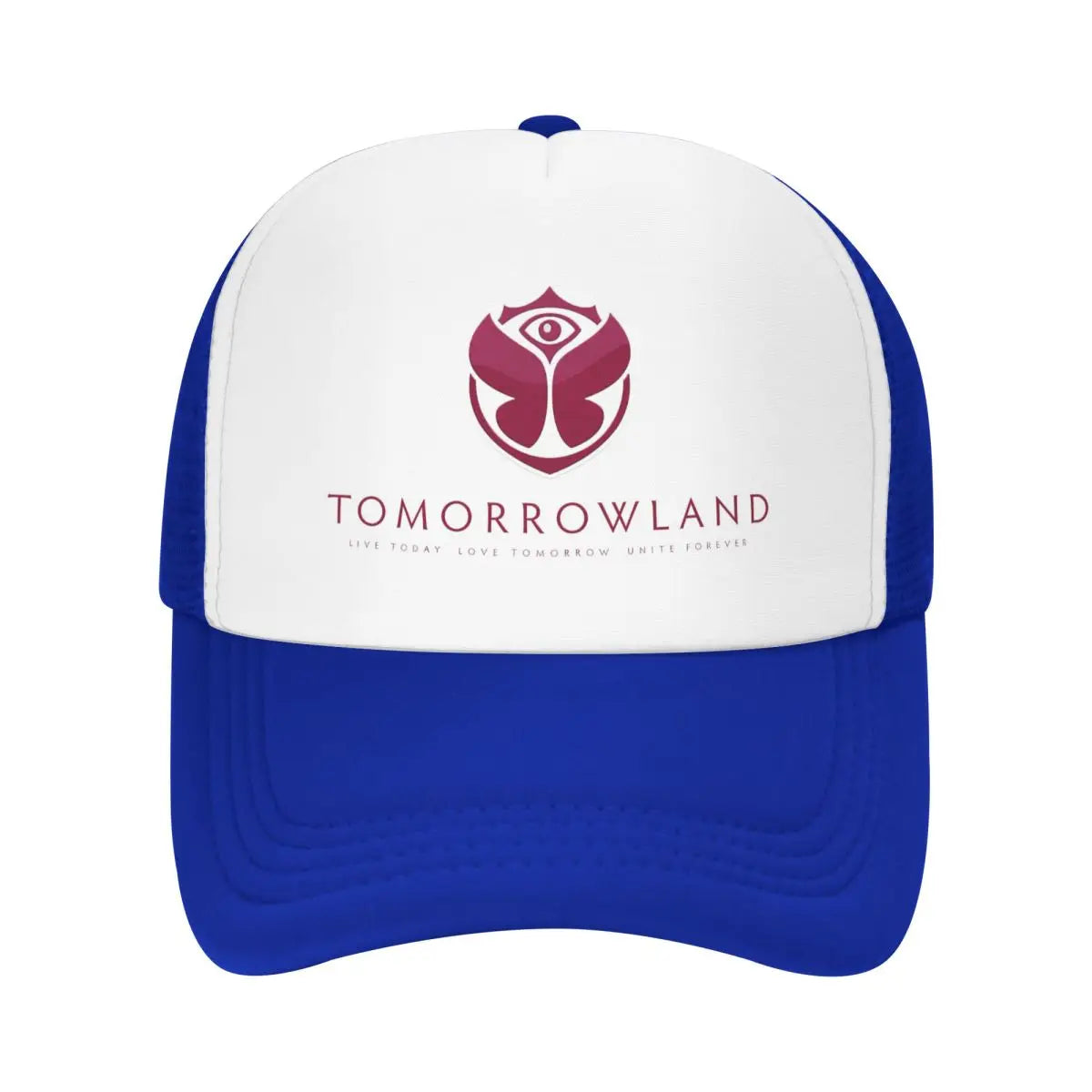 Tomorrowland Adult Cowboy Cap, Adjustable Mesh Baseball Hat, Fashion Summer Hip Hop Cap for Men Women Unisex Style