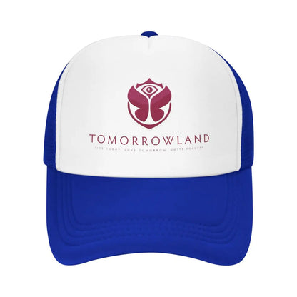 Tomorrowland Adult Cowboy Cap, Adjustable Mesh Baseball Hat, Fashion Summer Hip Hop Cap for Men Women Unisex Style