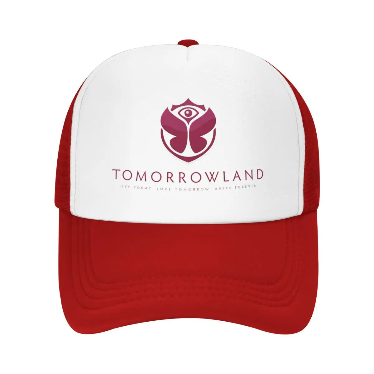 Tomorrowland Adult Cowboy Cap, Adjustable Mesh Baseball Hat, Fashion Summer Hip Hop Cap for Men Women Unisex Style