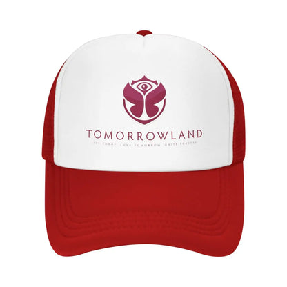 Tomorrowland Adult Cowboy Cap, Adjustable Mesh Baseball Hat, Fashion Summer Hip Hop Cap for Men Women Unisex Style