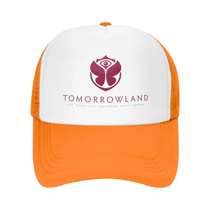Tomorrowland Adult Cowboy Cap, Adjustable Mesh Baseball Hat, Fashion Summer Hip Hop Cap for Men Women Unisex Style