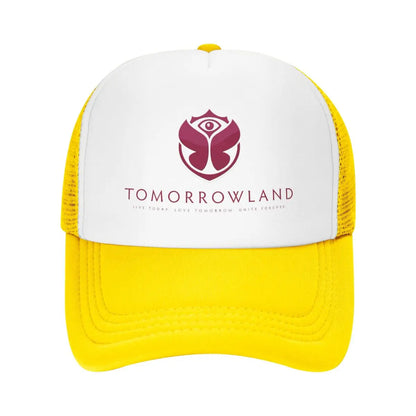 Tomorrowland Adult Cowboy Cap, Adjustable Mesh Baseball Hat, Fashion Summer Hip Hop Cap for Men Women Unisex Style