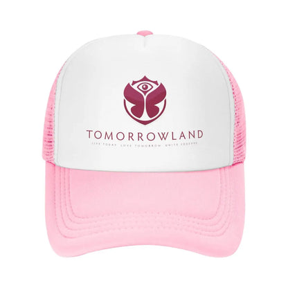 Tomorrowland Adult Cowboy Cap, Adjustable Mesh Baseball Hat, Fashion Summer Hip Hop Cap for Men Women Unisex Style