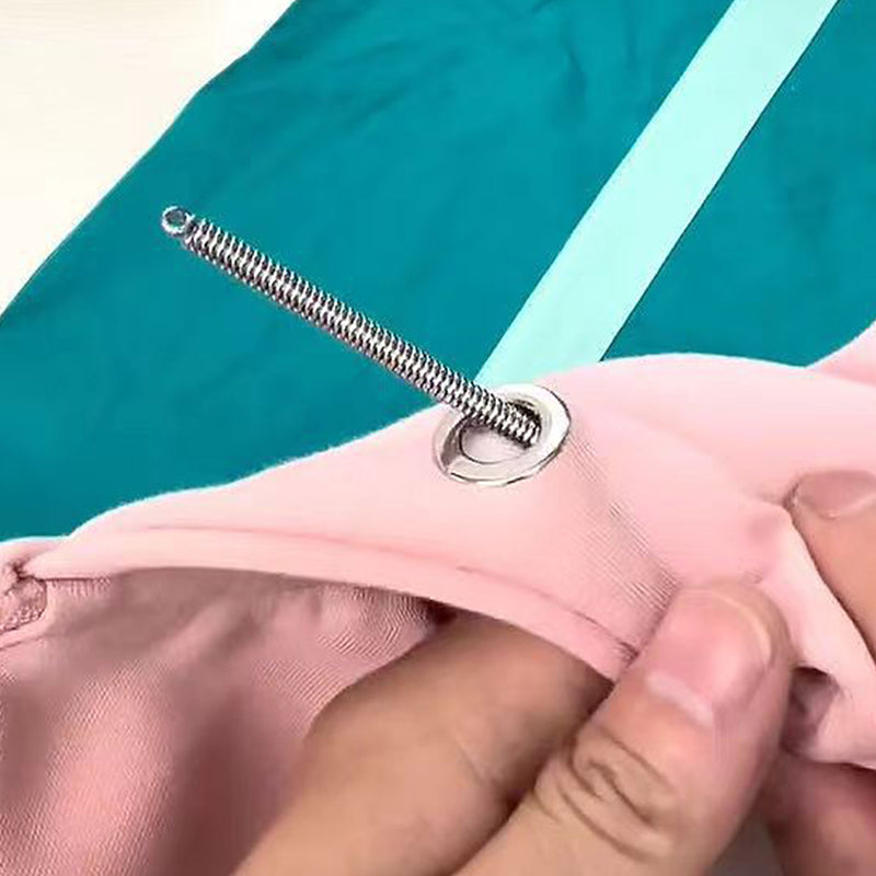 Flexible Drawstring Threader, Quick Threading Spring-Designed String Pull Tool for Waistbands & Elastic Bands