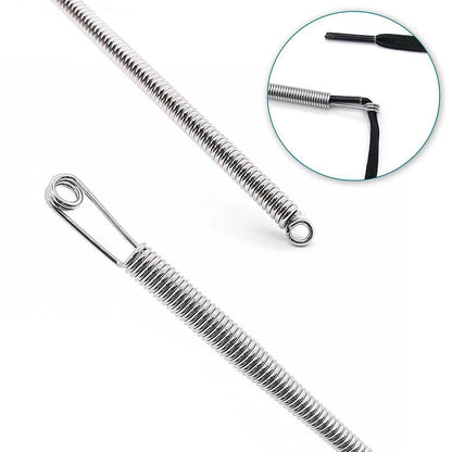 Flexible Drawstring Threader, Quick Threading Spring-Designed String Pull Tool for Waistbands & Elastic Bands