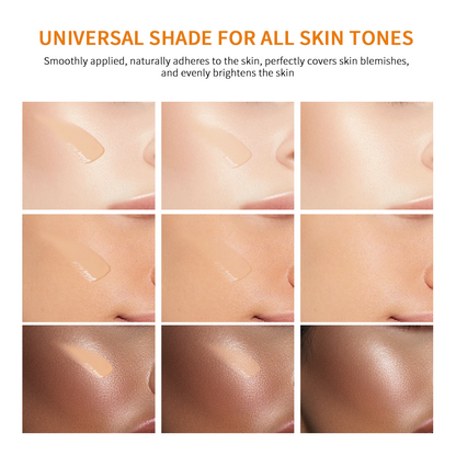 Tinted Moisturizing VC Sunscreen SPF40 Skin Protection Refreshing Makeup Sunscreen Cream With UV An 4