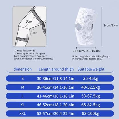 Lightweight Sports Knee Support Sleeves For Running Basketball And Outdoor Training 1