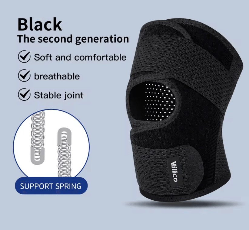Lightweight Sports Knee Support Sleeves For Running Basketball And Outdoor Training 3