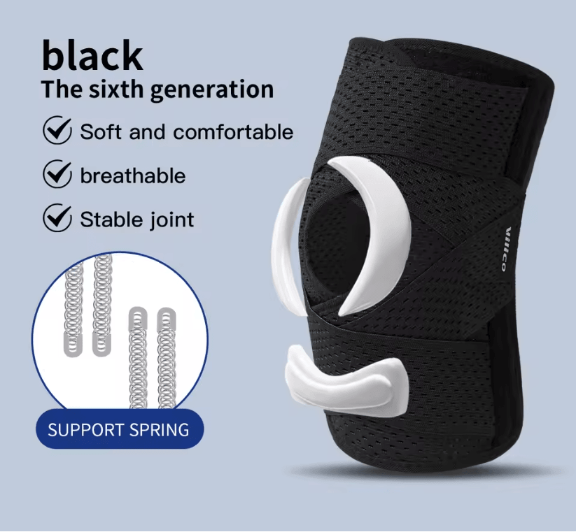 Lightweight Sports Knee Support Sleeves For Running Basketball And Outdoor Training 4