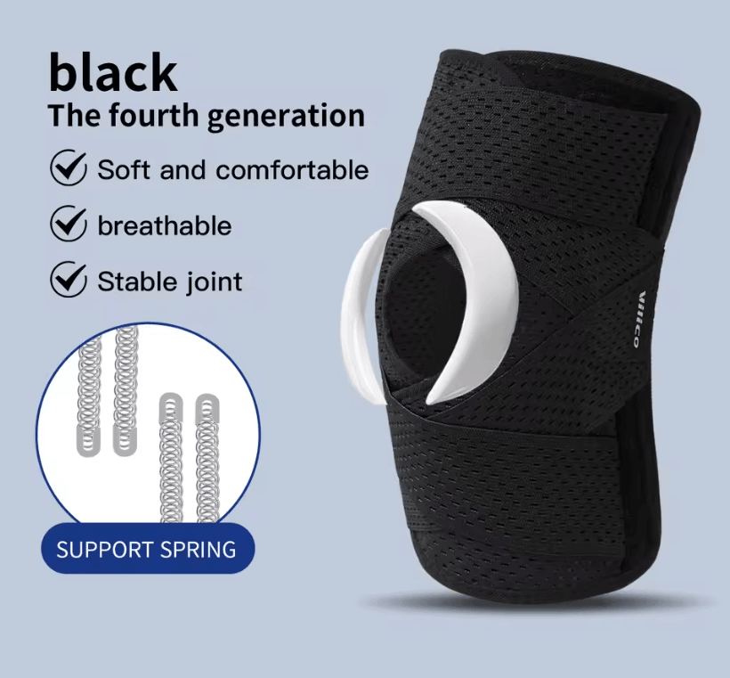 Lightweight Sports Knee Support Sleeves For Running Basketball And Outdoor Training 5
