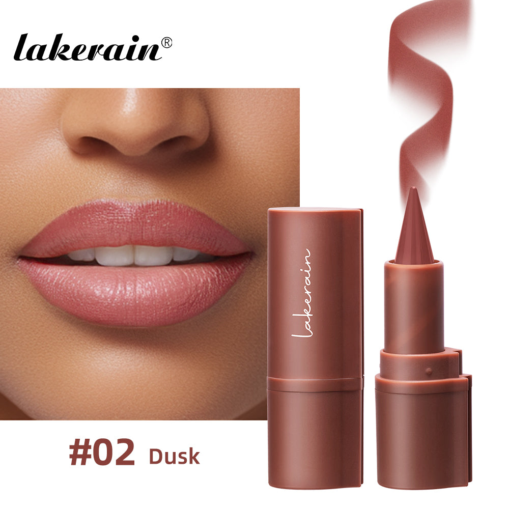 Tapered Gradient Lip Liner, Matte Waterproof Lipstick, Non Sticky Contouring, Tint Lipliner Crayon, Lip Makeup