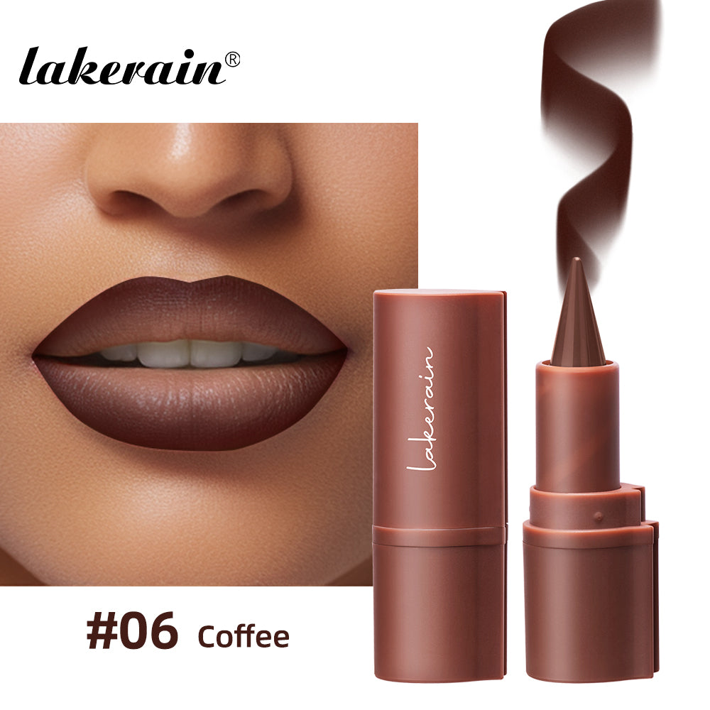 Tapered Gradient Lip Liner, Matte Waterproof Lipstick, Non Sticky Contouring, Tint Lipliner Crayon, Lip Makeup