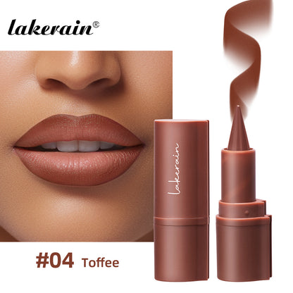 Tapered Gradient Lip Liner, Matte Waterproof Lipstick, Non Sticky Contouring, Tint Lipliner Crayon, Lip Makeup