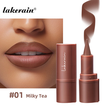 Tapered Gradient Lip Liner, Matte Waterproof Lipstick, Non Sticky Contouring, Tint Lipliner Crayon, Lip Makeup