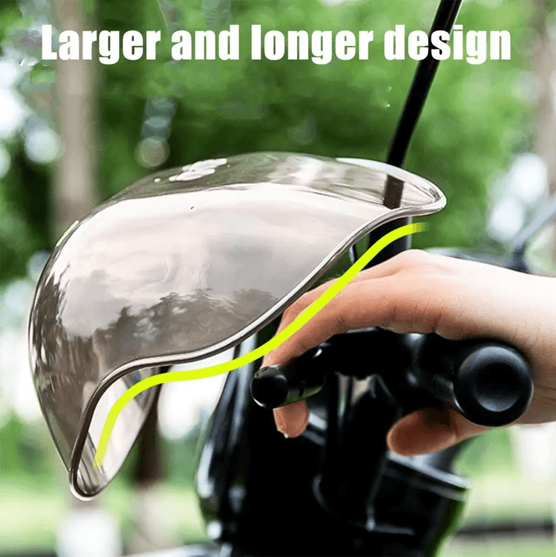 Universal Motorcycle Hand Guard Windproof Shield For Cold Weather And Road Protection 3