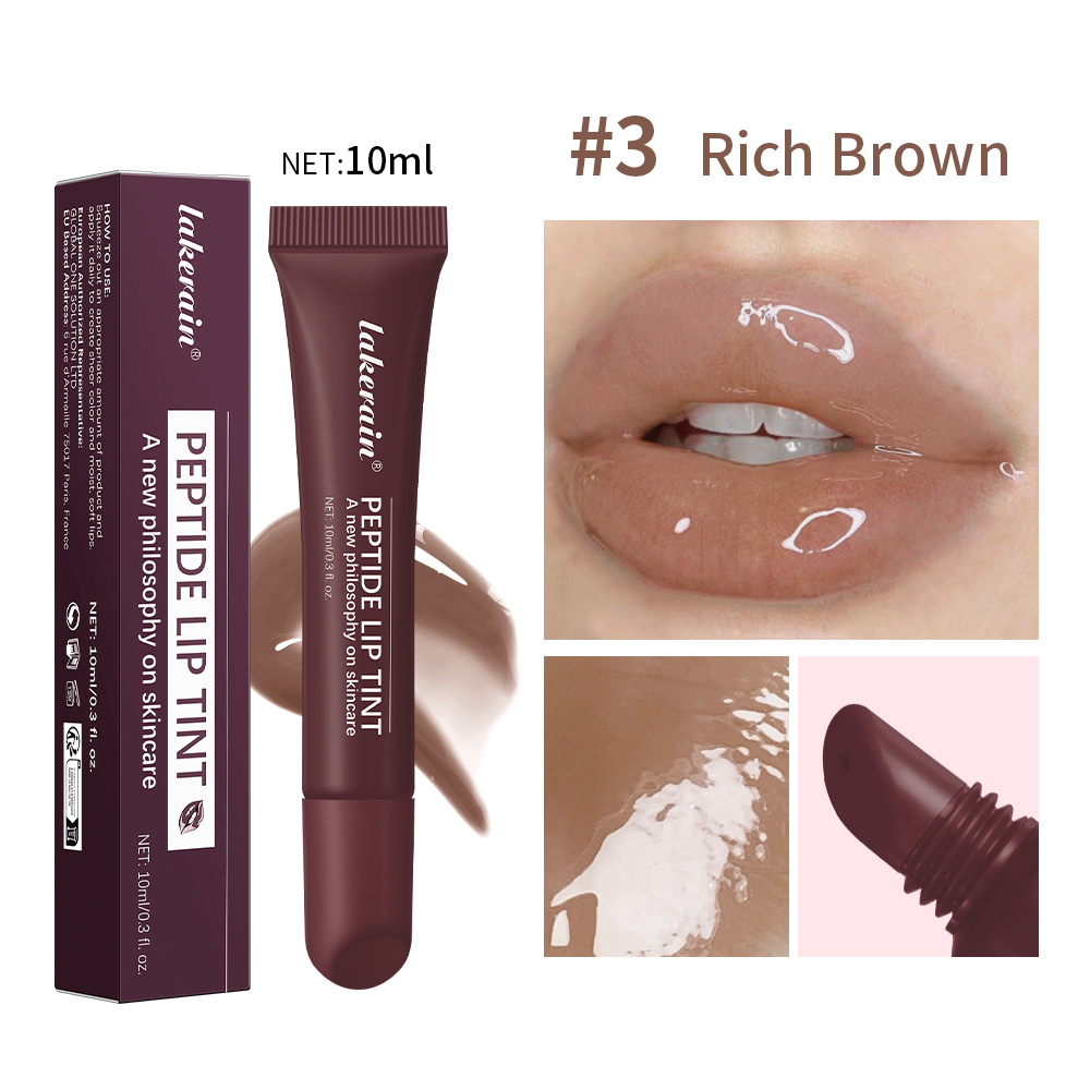 Long-lasting Moisturizing Lip Gloss, Transparent Lipstick Color, Lip Glaze Cosmetics, 4 Colors, Phone Case Friendly