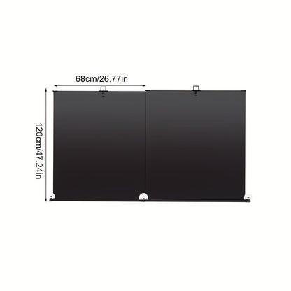 Retractable Car Sunshade Auto Front Windshield Sun Visor for Heat Protection | Universal Fit & Roll Up Closure
