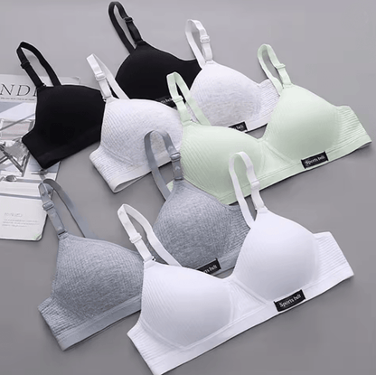 Seamless Training Bra for Girls Soft No Wire Sports Underwear for Teens