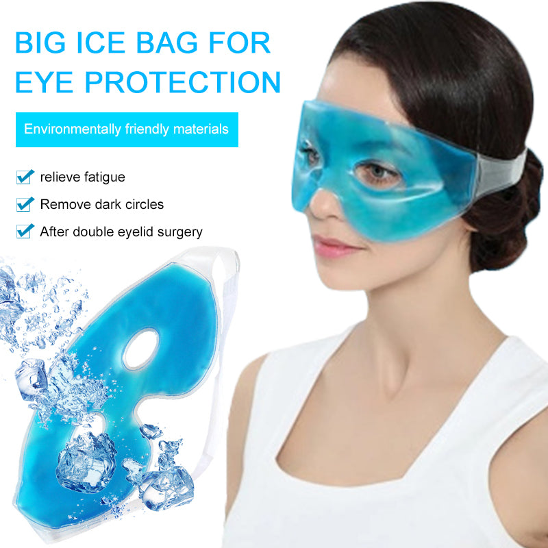 Cooling Ice Eye Mask For Fatigue Relief  Dark Circles Reusable Cold Eye Mask For Puffy Eyes Relaxin 1