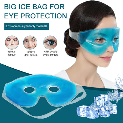 Cooling Ice Eye Mask For Fatigue Relief  Dark Circles Reusable Cold Eye Mask For Puffy Eyes Relaxin 2