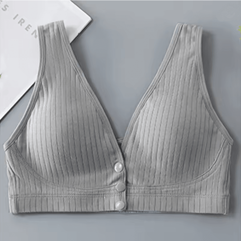 Pure Cotton Nursing Bra For Women Soft Breathable Maternity And Breastfeeding Bralette 4