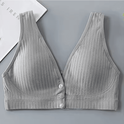 Pure Cotton Nursing Bra For Women Soft Breathable Maternity And Breastfeeding Bralette 4