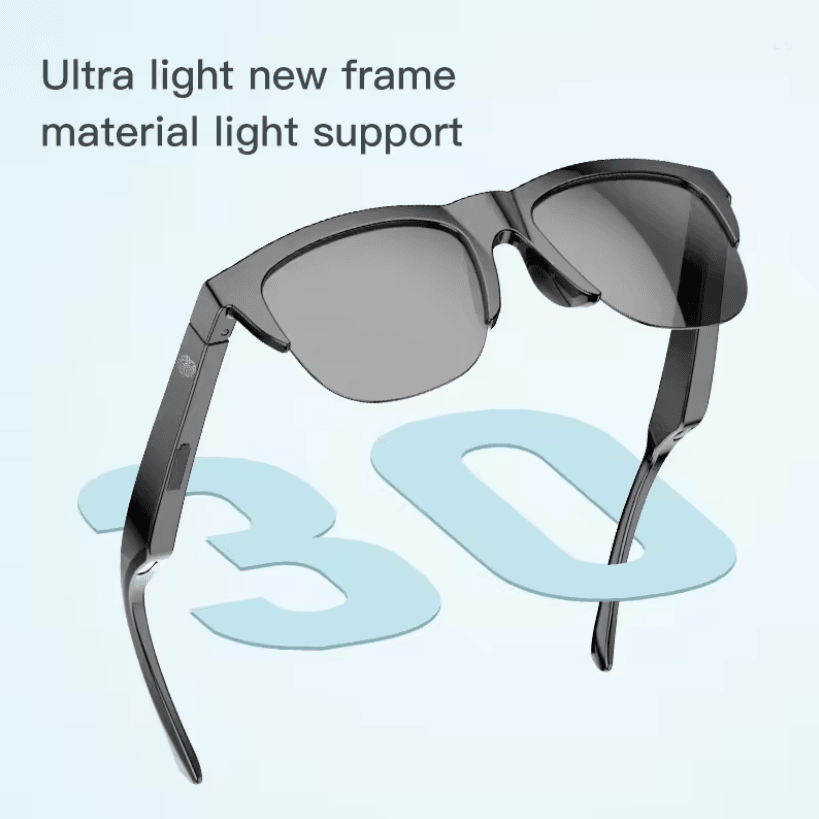 Bluetooth Bone Conduction Sunglasses With Touch Controls For Sports And Hands Free Calls 2