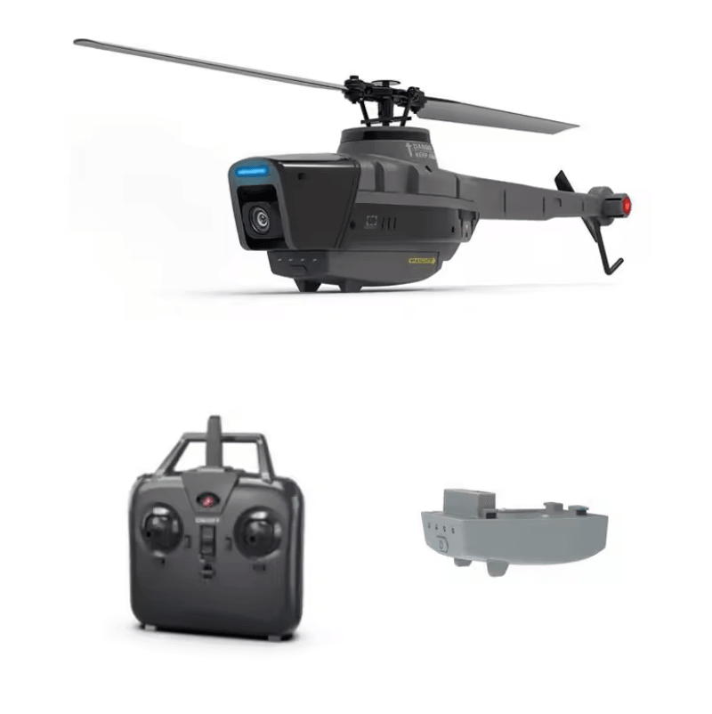 Mini RC Helicopter Drone C128 Four Way Anti Drop Remote Control Toy For Beginners 2