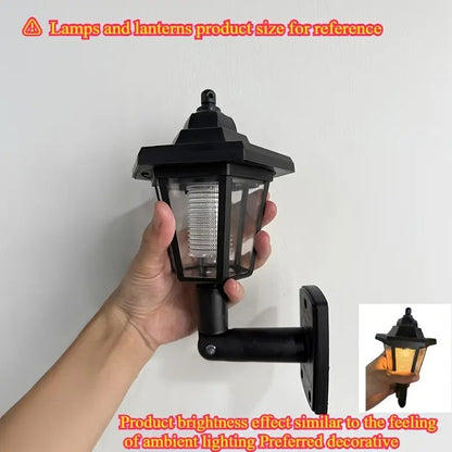 Solar Garden Sunlight Wall Lamp Outdoor, Home Balcony Villa Terrace Decorative Atmosphere Lights Energy Saver