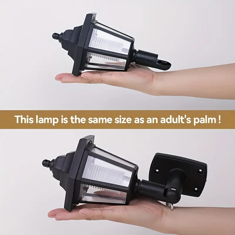 Solar Garden Sunlight Wall Lamp Outdoor, Home Balcony Villa Terrace Decorative Atmosphere Lights Energy Saver