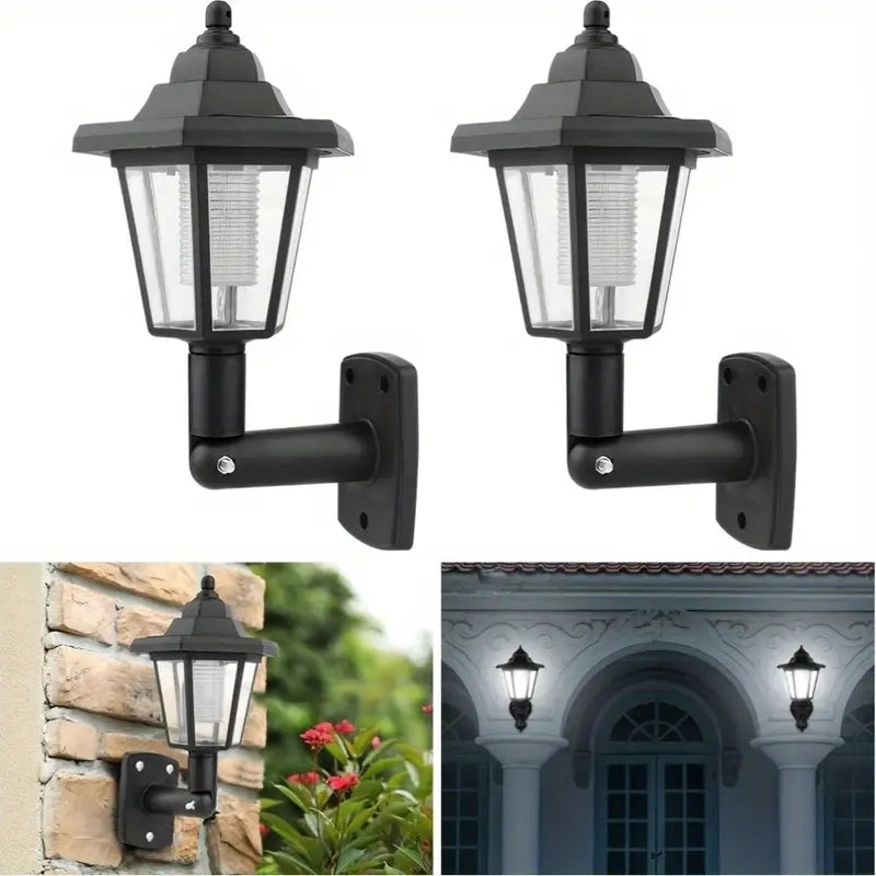 Solar Garden Sunlight Wall Lamp Outdoor, Home Balcony Villa Terrace Decorative Atmosphere Lights Energy Saver