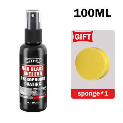 Car Glass Anti Rain Spray Nano Hydrophobic Coating for Waterproofing & Oil Film Removal