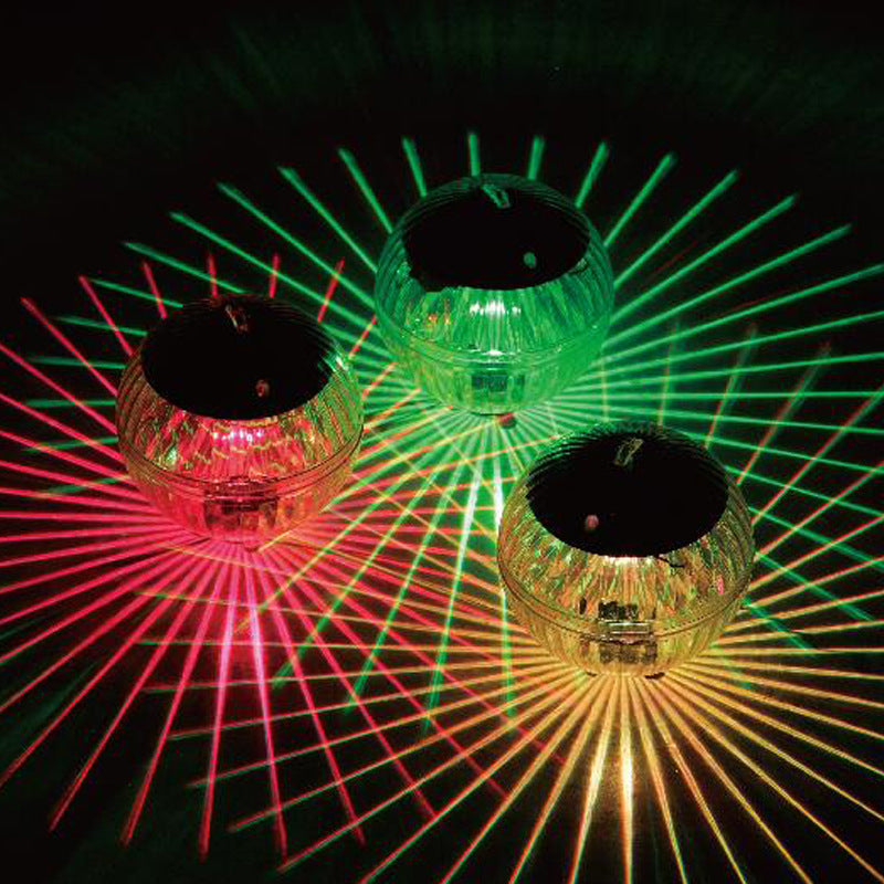 Colorful Solar Pool Floating Light Magic Ball, Waterproof Creative Light for Bath Pool Lawn Projection and Outdoor Decor