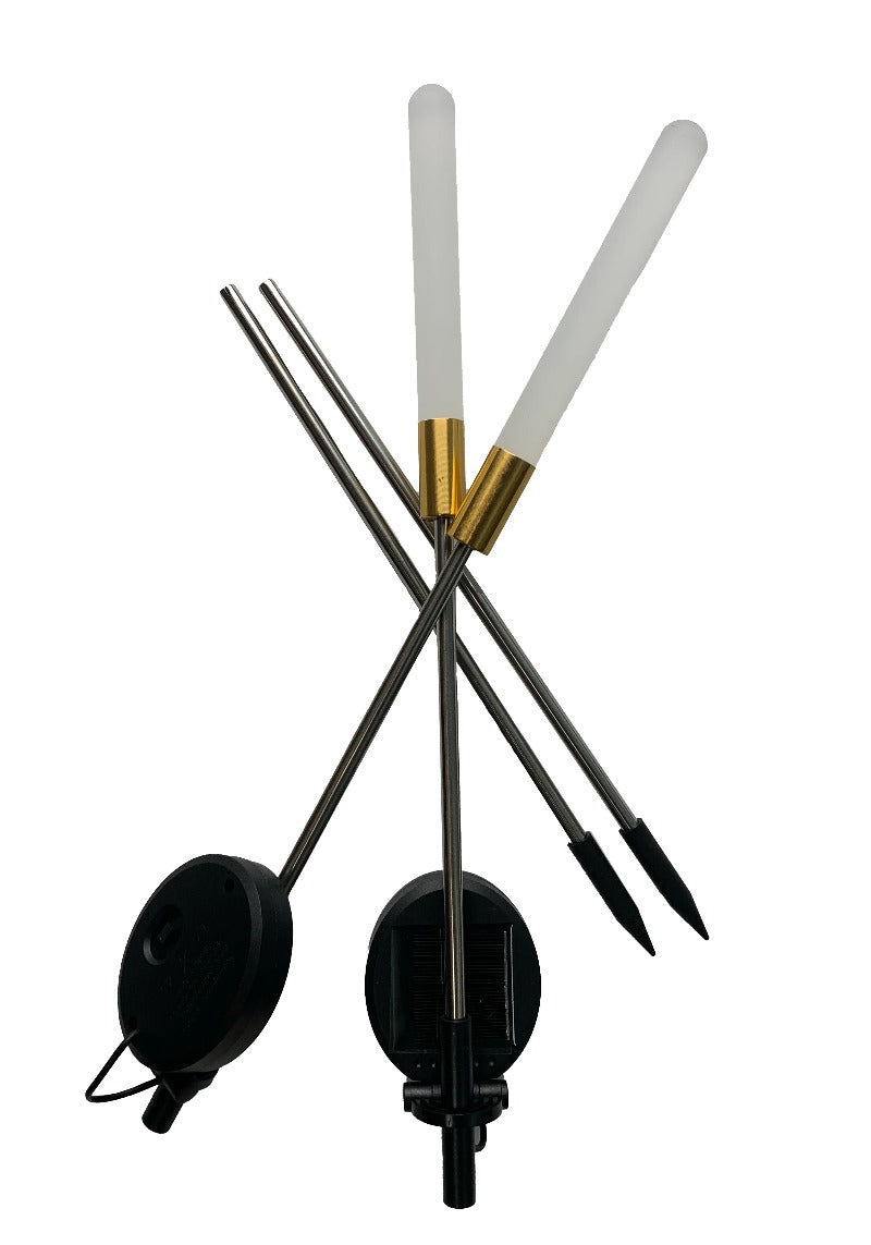 Outdoor Decorative Flower Stake Lights Solar Powered Luminous Reed LED For Garden Yard Lawn Christm 4