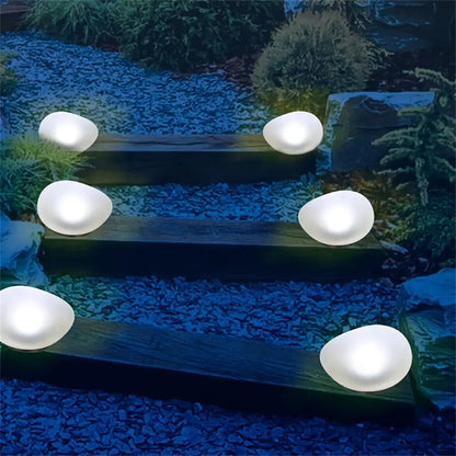 Waterproof Solar LED Garden Lawn Globe Light, Patio Landscape Ball Lights, Outdoor Ambient Garden LED Lamp