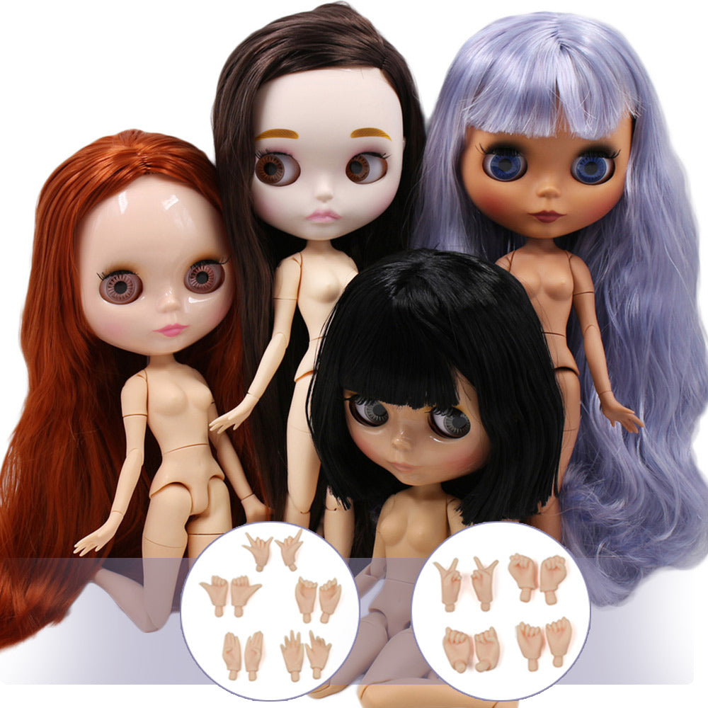DIY Changeable ICY DBS Blyth Doll, 1/6 Scale BJD Toy with OB24 Ball Joint Body Anime Girl Collectible