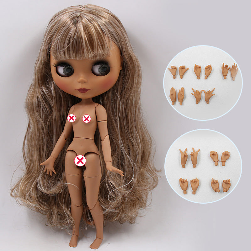 DIY Changeable ICY DBS Blyth Doll, 1/6 Scale BJD Toy with OB24 Ball Joint Body Anime Girl Collectible