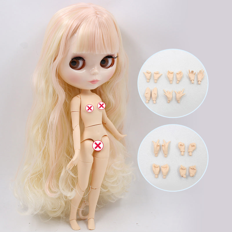 DIY Changeable ICY DBS Blyth Doll, 1/6 Scale BJD Toy with OB24 Ball Joint Body Anime Girl Collectible
