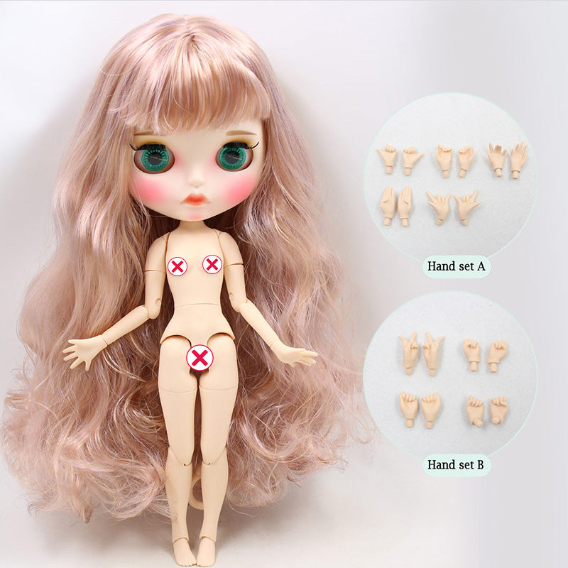 DIY Changeable ICY DBS Blyth Doll, 1/6 Scale BJD Toy with OB24 Ball Joint Body Anime Girl Collectible